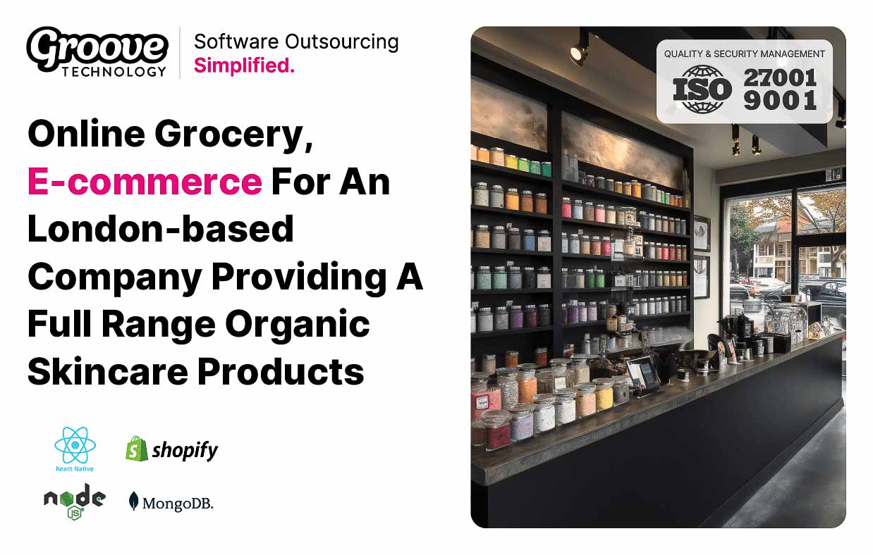 E-Commerce App Development for Organic Skincare Brand in London