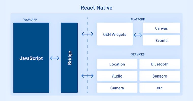 React Native enables efficient cross-platform development