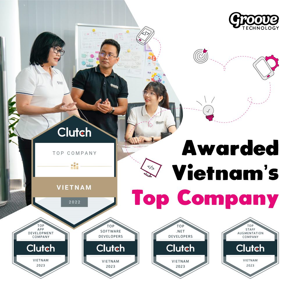 Groove Technology: Recognized as Vietnam’s Top Company in 2022 and 2023