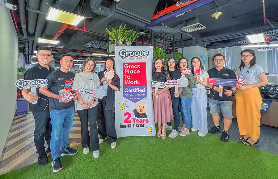 Groove Technology: Celebrating Another Year as a Certified Great Place to Work!
