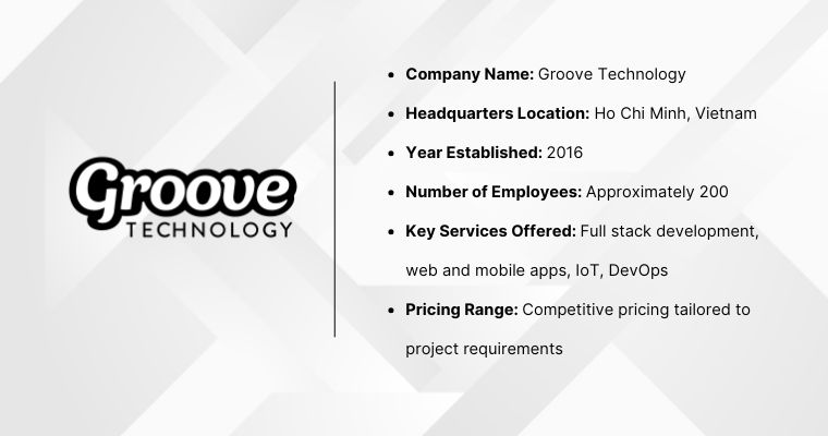 Groove Technology offering full-stack development with Australian operations since 2016
