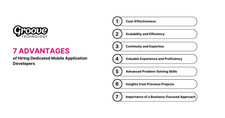 7 Benefits of Hiring Dedicated Mobile Application Developers