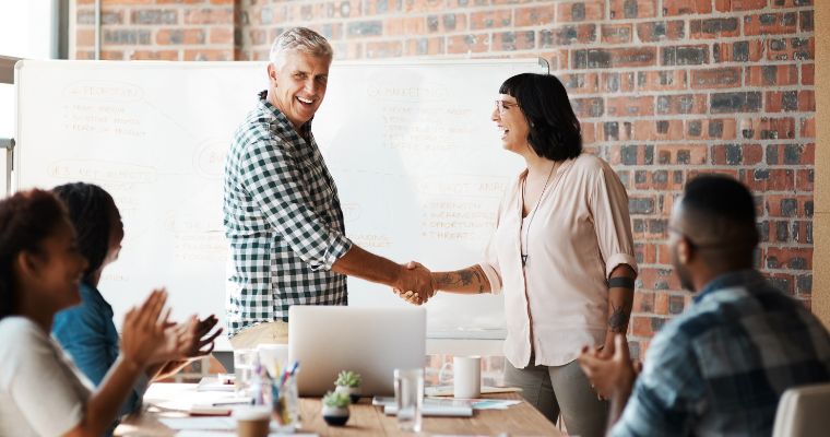 Hybrid models combine in-house and outsourced talent for efficiency