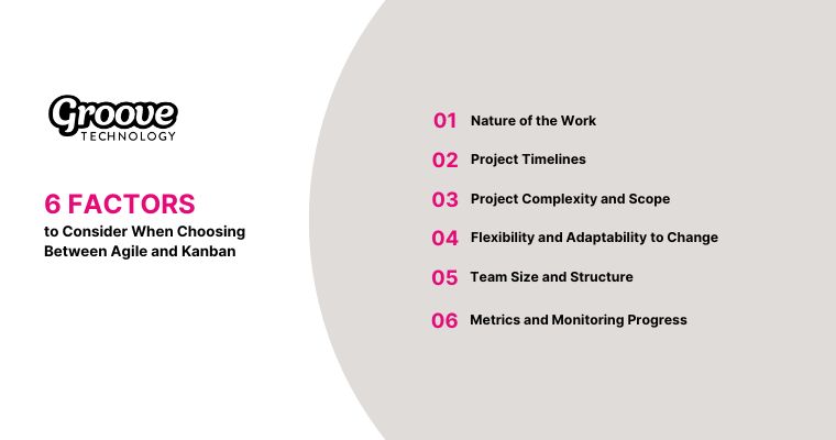 6 Factors to Consider When Choosing Between Agile and Kanban