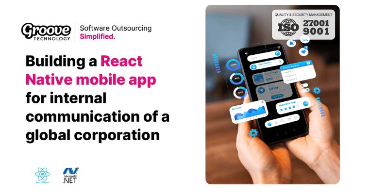 building a react native mobile app for internal communitcation