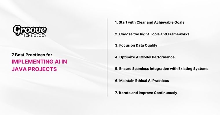 Implementing AI in Java requires strategic practices for success and scalability