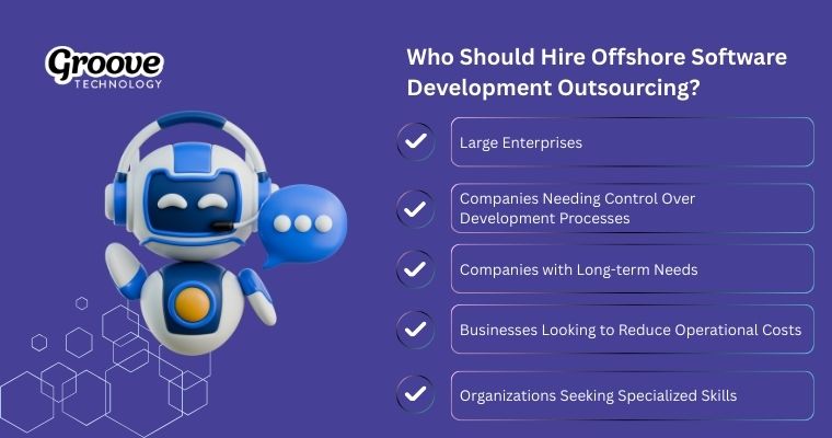Offshore software development suits businesses needing scalability, expertise, flexibility, long-term support, or cost efficiency